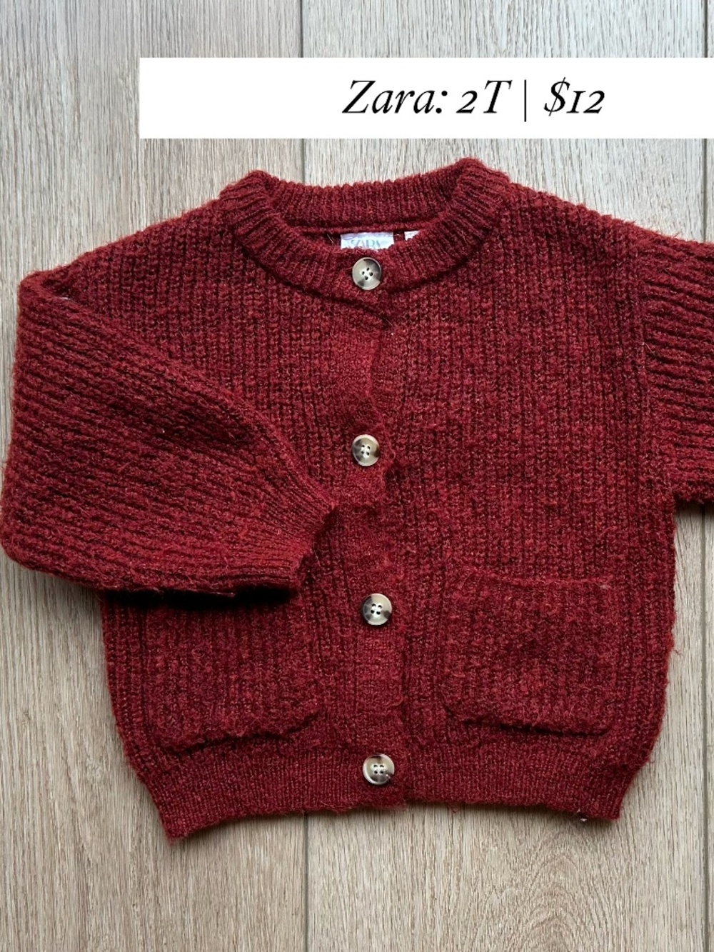 Zara Cardigan 2T